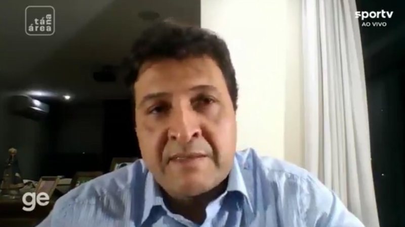 Alberto Guerra, presidente do Grêmio - Reprodução/GE